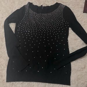 Rhinestone Express sweater!